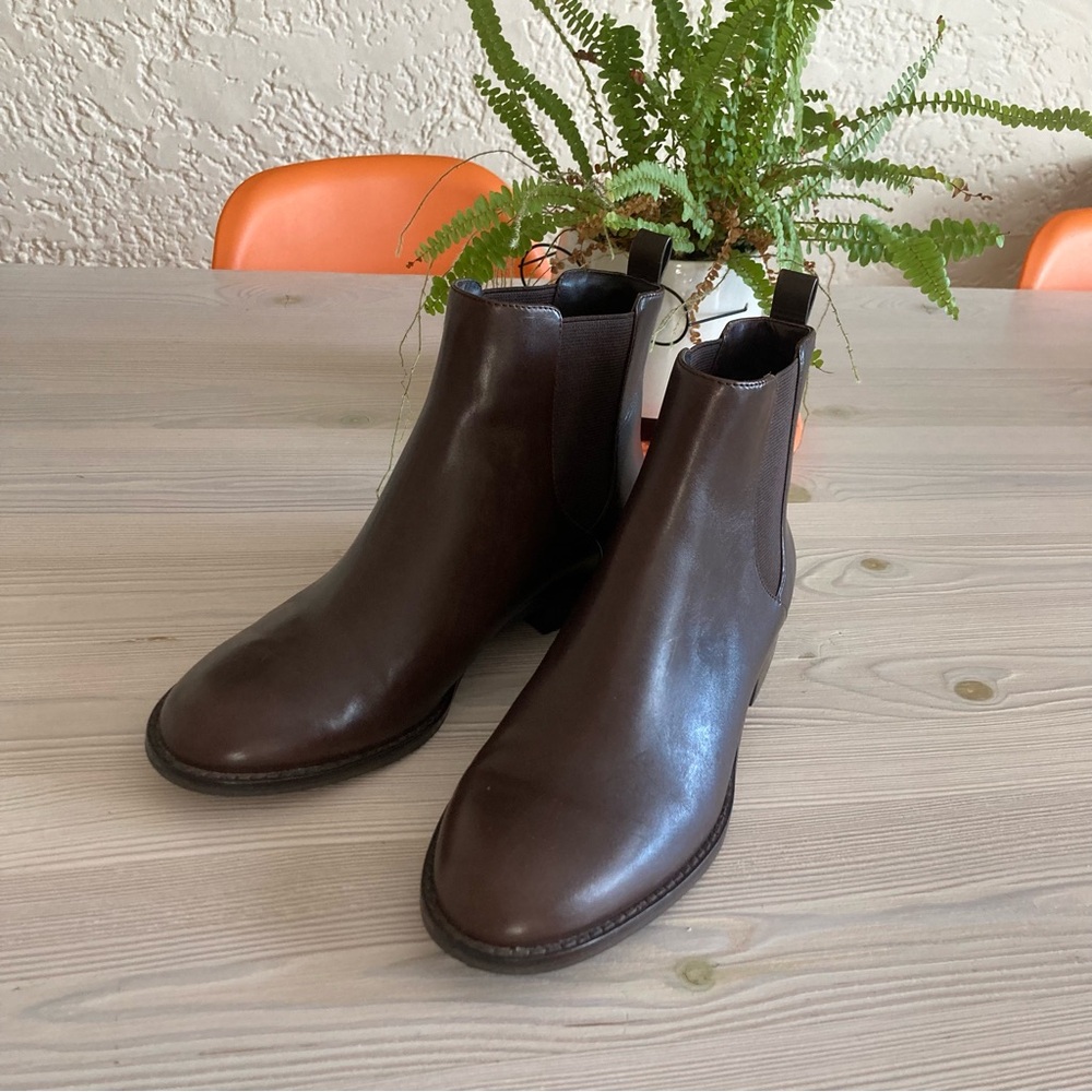 Michael Kors Leather Boots size 7